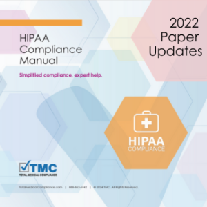 2022 Paper Updates - hipaa compliance manual