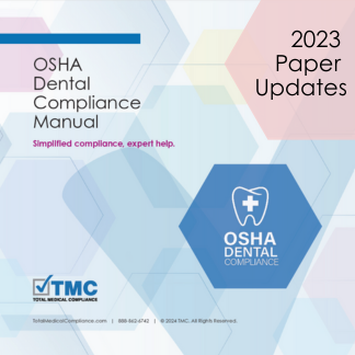 2023 Paper Updates - osha dental compliance manual