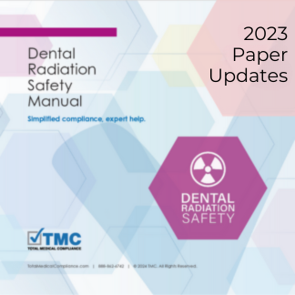 2023 updates for dental radiation safety manual