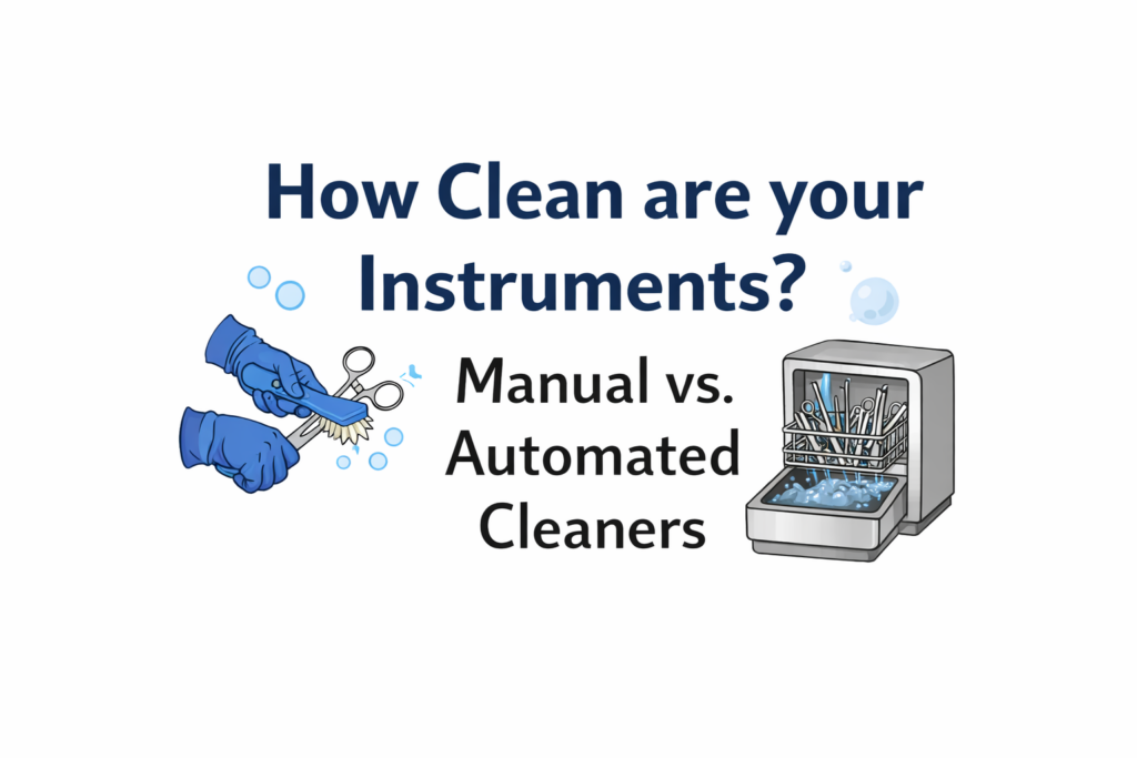 Manual vs automated cleaners