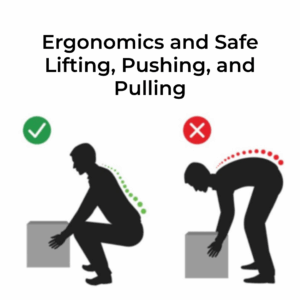 Ergonomics and Safe Lifting, Pushing, and Pulling