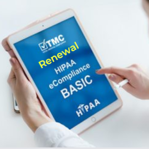 HIPAA online compliance renewal product
