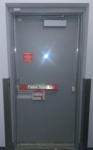 OSHA emergency door