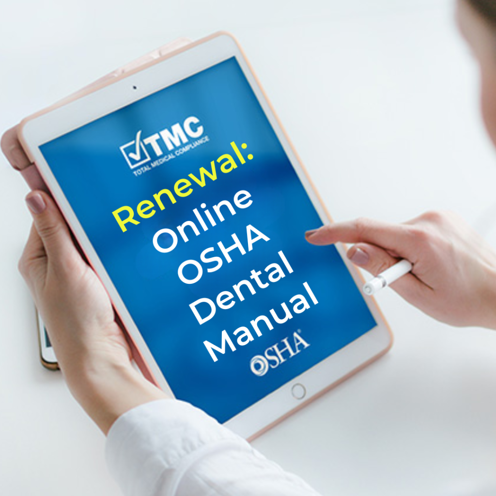 Online OSHA Dental Manual - Renewal