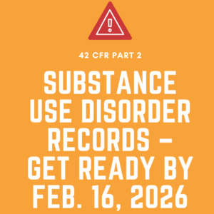 substance use disorder records