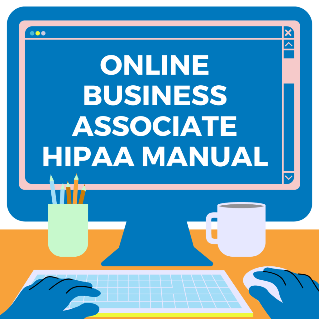 online business associate hipaa manual