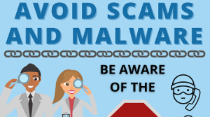 avoid scams infographic