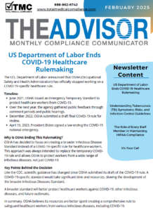 February 2025 advisor newsletter issue