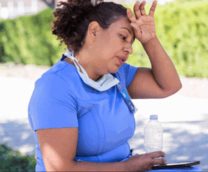 heat stress in healthcare
