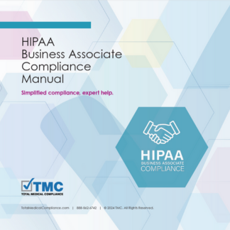 hipaa Business associate compliance manual