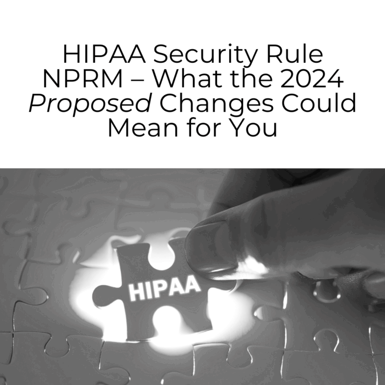 HIPAA security rule