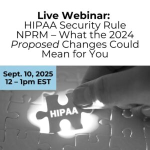HIPAA security rule