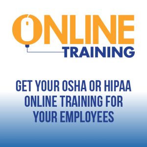 TMC OSHA & HIPAA online training store graphic