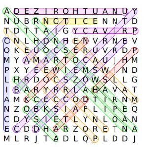 word search cybersecurity awareness month